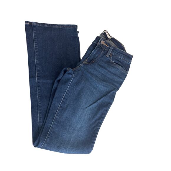 Levi’s 715 Bootcut Red Tag Dark Blue Wash Size 27 - Picture 3 of 12